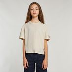 G-STAR® Kids Top Loose Crop Beige