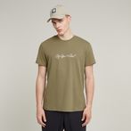 G-STAR® Camiseta G-Script Verde