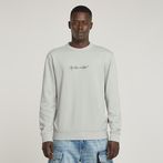 G-STAR® G-Script Logo Sweater Grey
