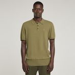 G-STAR® Knitted Polo Green