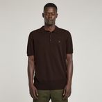 G-STAR® Knitted Polo Brown