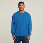 G-STAR® Washed Relaxed Sweater Medium blue