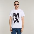 G-STAR® Raw Denim Illustration T-Shirt White