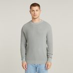 G-STAR® Serrated Knitted Sweater Grey