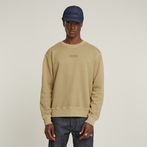 G-STAR® Washed Relaxed Sweater Beige