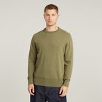 G-STAR® Premium Core Knitted Sweater Green