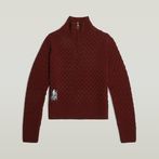 G-STAR® Chunky Knit Skipper Red