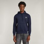 G-STAR® Logo Hoodie Dark blue