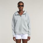 G-STAR® Premium Core 2.1 Hooded Zip Thru Sweater Light blue