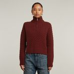 G-STAR® Chunky Knit Skipper Red