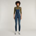 G-STAR® Lynn High Waist Skinny Overall Dark blue