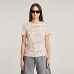 G-STAR® Camiseta Sprayed Letters Multi color