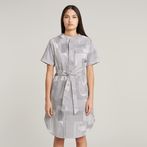 G-STAR® Belted Dress Side Slits Multi color