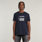 G-STAR® Fingerprint T-Shirt Dark blue