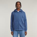 G-STAR® Sweat Premium Core Hooded Zip Bleu moyen
