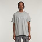 G-STAR® Flock G-Script Loose T-Shirt Grey
