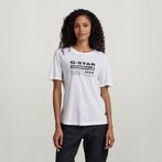 G-STAR® Originals Label Regular T-Shirt White