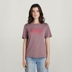 G-STAR® Originals Label T-Shirt Purple