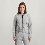 G-STAR® Drawstring Bomber Jacket Grey