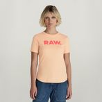 G-STAR® RAW. Slim T-Shirt Pink