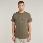 G-STAR® T-Shirt Originals Brun