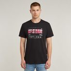 G-STAR® Camiseta Flyer Graphic Negro