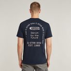 G-STAR® Back Graphic Arch T-Shirt Dark blue