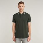 G-STAR® Dunda Slim Stripe Polo Grey