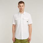 G-STAR® Camisa Marine Slim Blanco