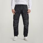 G-STAR® Straight Tapered Denim Cargo Pants Black