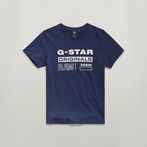 G-STAR® Jungen T-Shirt G-Star Originals Dunkelblau