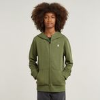 G-STAR® Boys Hooded Zipp Regular Unbrushed Green