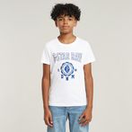 G-STAR® Boys T-Shirt Regular Varsity White