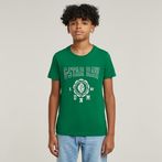 G-STAR® Boys T-Shirt Regular Varsity Green