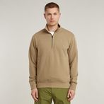 G-STAR® Nifous Half Zip Sweater Beige