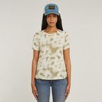 G-STAR® Sprayed Letters Top Mehrfarbig