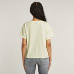 Open V-Neck Relaxed Top | ブラック | G-STAR® JP