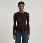 G-STAR® Fine Lace AOP Slim Top Multi color