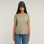 G-STAR® Overdyed Front Seam Top Beige