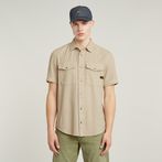 G-STAR® Camisa Marine Slim Beige