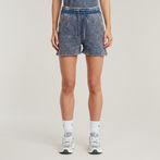 G-STAR® Short Overdyed Sweat Bleu moyen