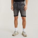 G-STAR® 3301 Slim Denim Shorts Grau