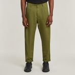 G-STAR® Pleated Chino Relaxed Tapered Green