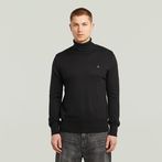 G-STAR® Core Turtle Knitted Sweater Black
