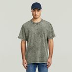 G-STAR® T-Shirt Washed Loose Gris