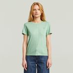 G-STAR® Overdyed Front Seam T-Shirt Green