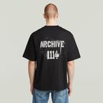 G-STAR® Sprayed 89 Back T-Shirt Black