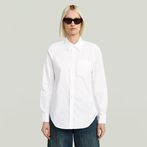 G-STAR® Slim Poplin Long Sleeve Shirt White