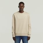 G-STAR® Logo Sweatshirt Beige