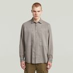 G-STAR® Panelled Pocket Regular Shirt Beige